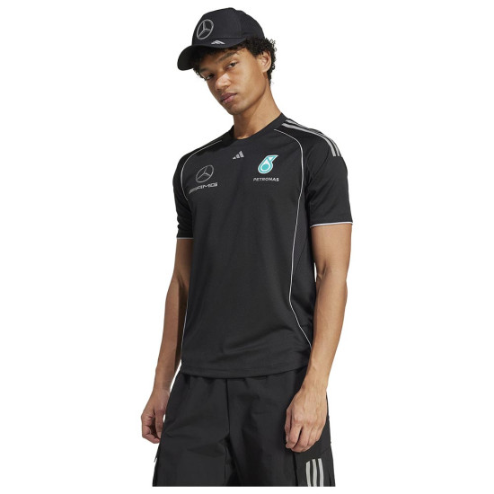 Adidas Ανδρική κοντομάνικη μπλούζα Mercedes - AMG Petronas Formula One Team Mechanics Jersey